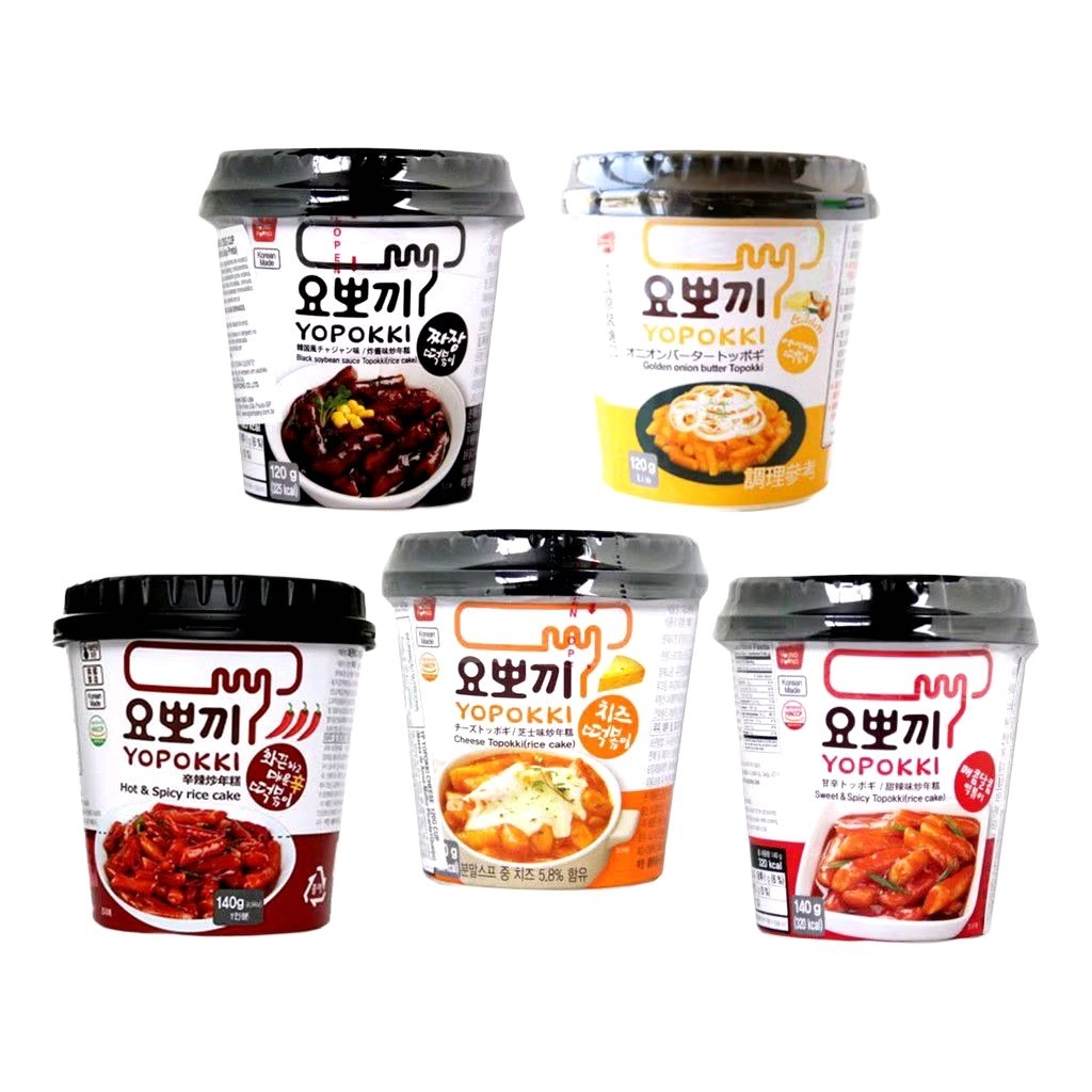 

Yopokki HALAL Spicy Topokki(rice cake) 140g