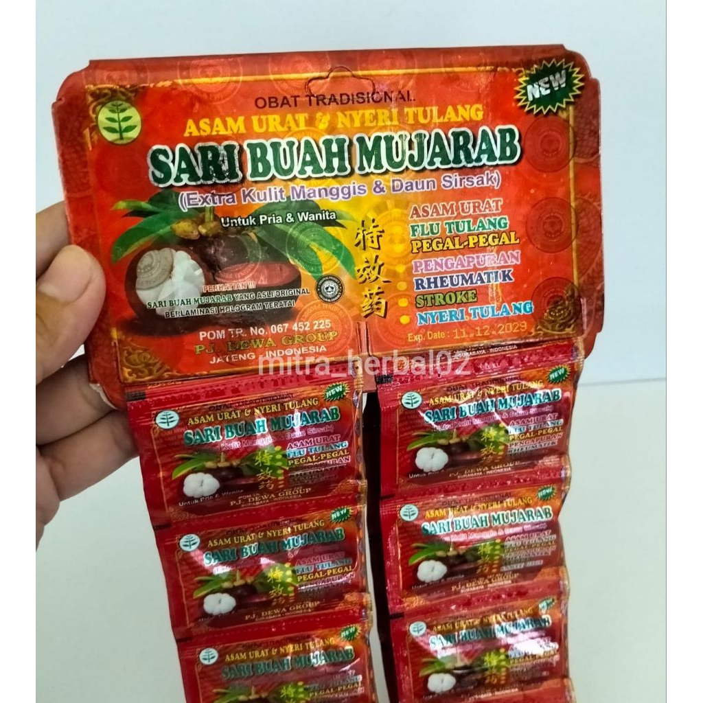 

COD jamu kapsul SARI BUAH MUJARAB Original [grosir]