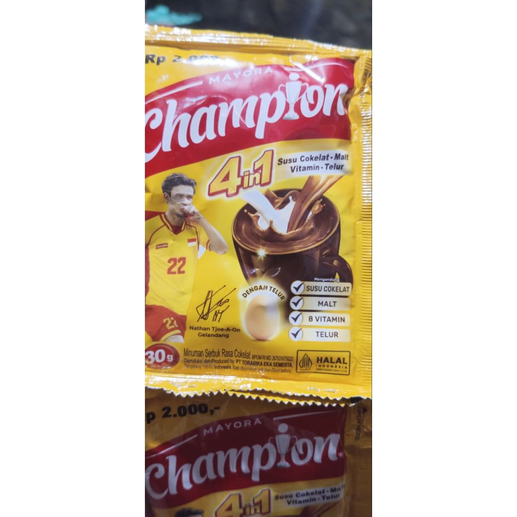 

SUSU CHAMPION 1 Renceng isi 18 pcs