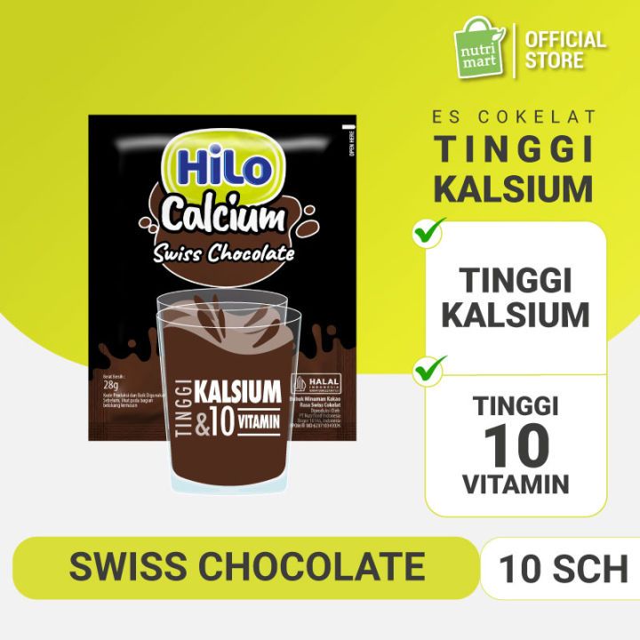 

[oddsolshop] pekanbaru/Hilo Calcium Swiss Chocolate 10