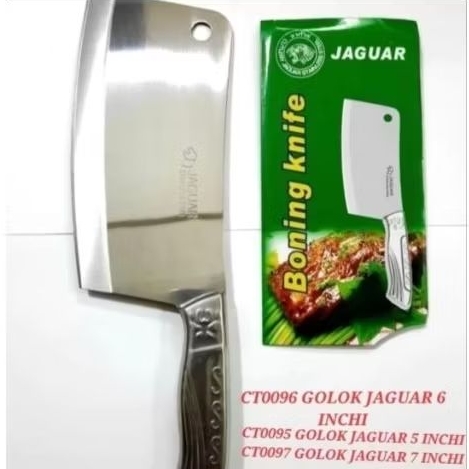 Pisau Daging Jaguar Medium 6"/Pisau Daging Cincang