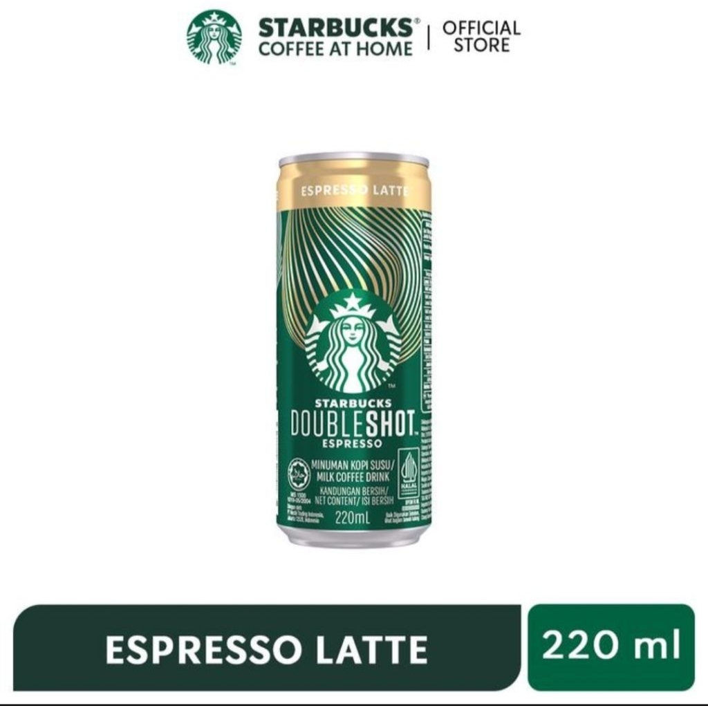 

TERMURAH STARBUCKS DOUBLESHOT Espresso Latte Kaleng 220ml (EXP: 06/26)