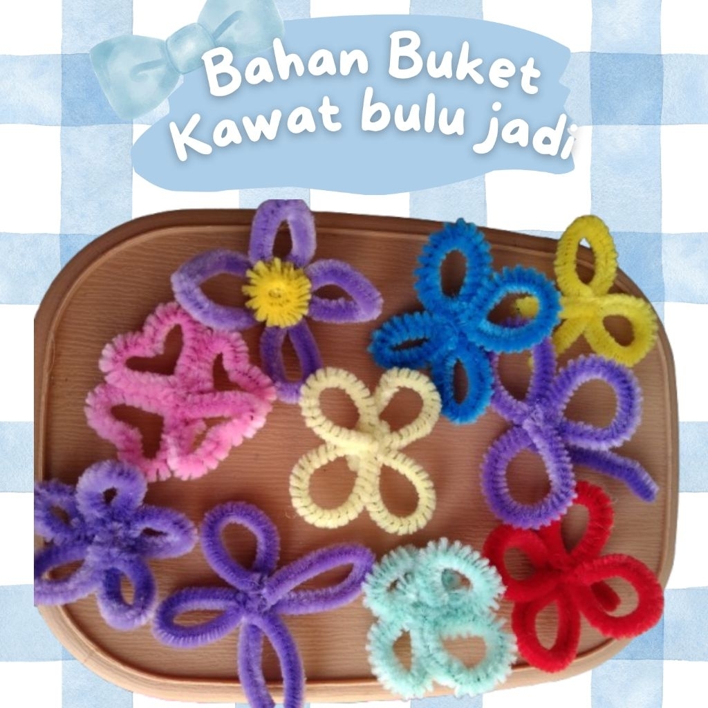 kawat bulu bahan buket murah BUKET KOSONGAN ISI SENDIRI MURAH FREE TUSUKAN BUKET LUCU GIFT HADIAH BU