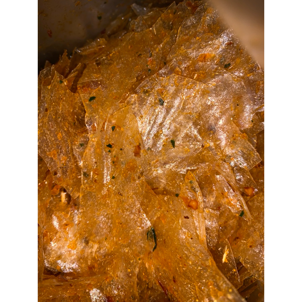 

kripca/ keripik kaca dan basreng