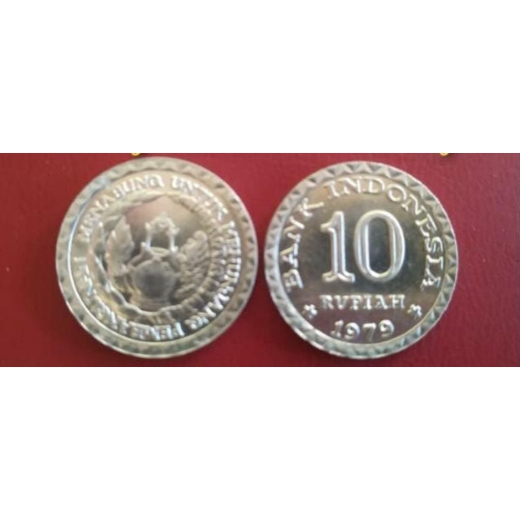 UANG KUNO 10 RUPIAH TABANAS TAHUN 1979
