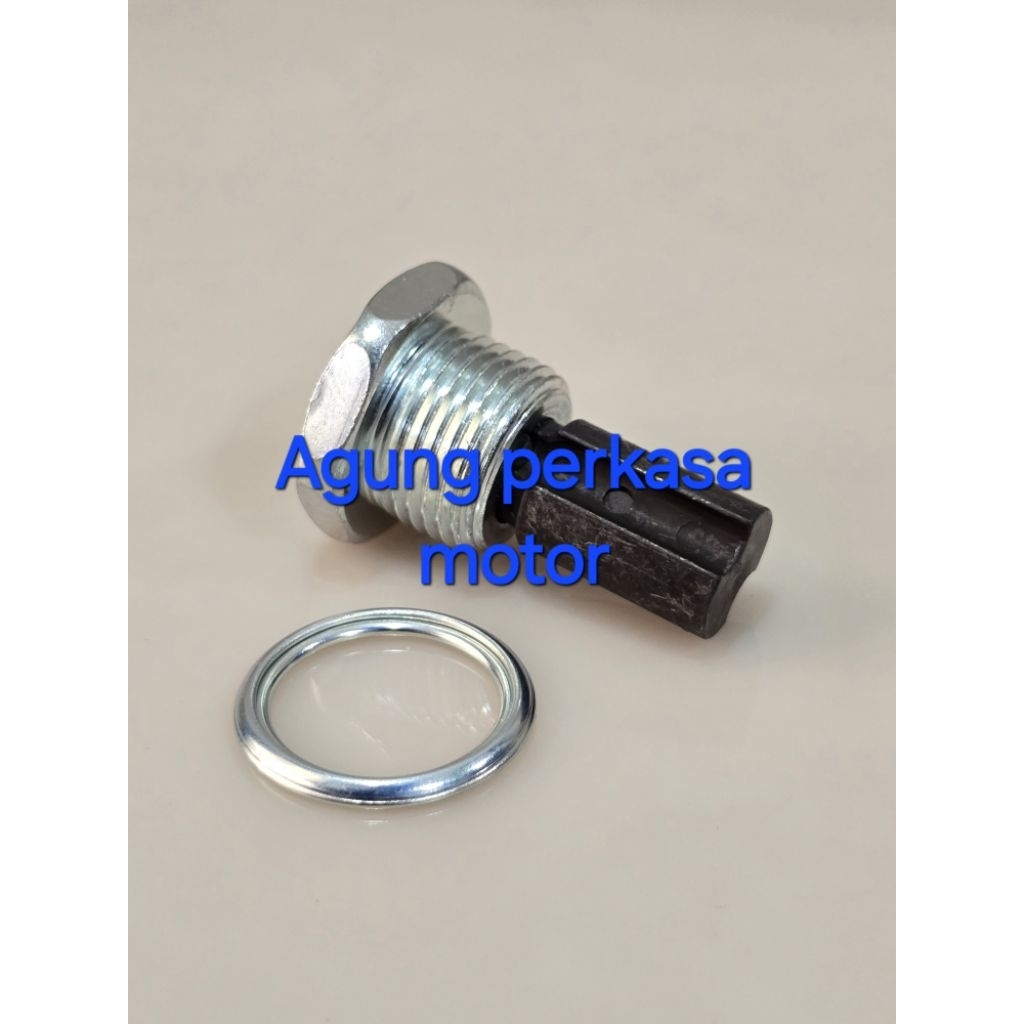 baut pembuangan oli gardan grand new avanza xenia + ring tahun 2016-2021(original)