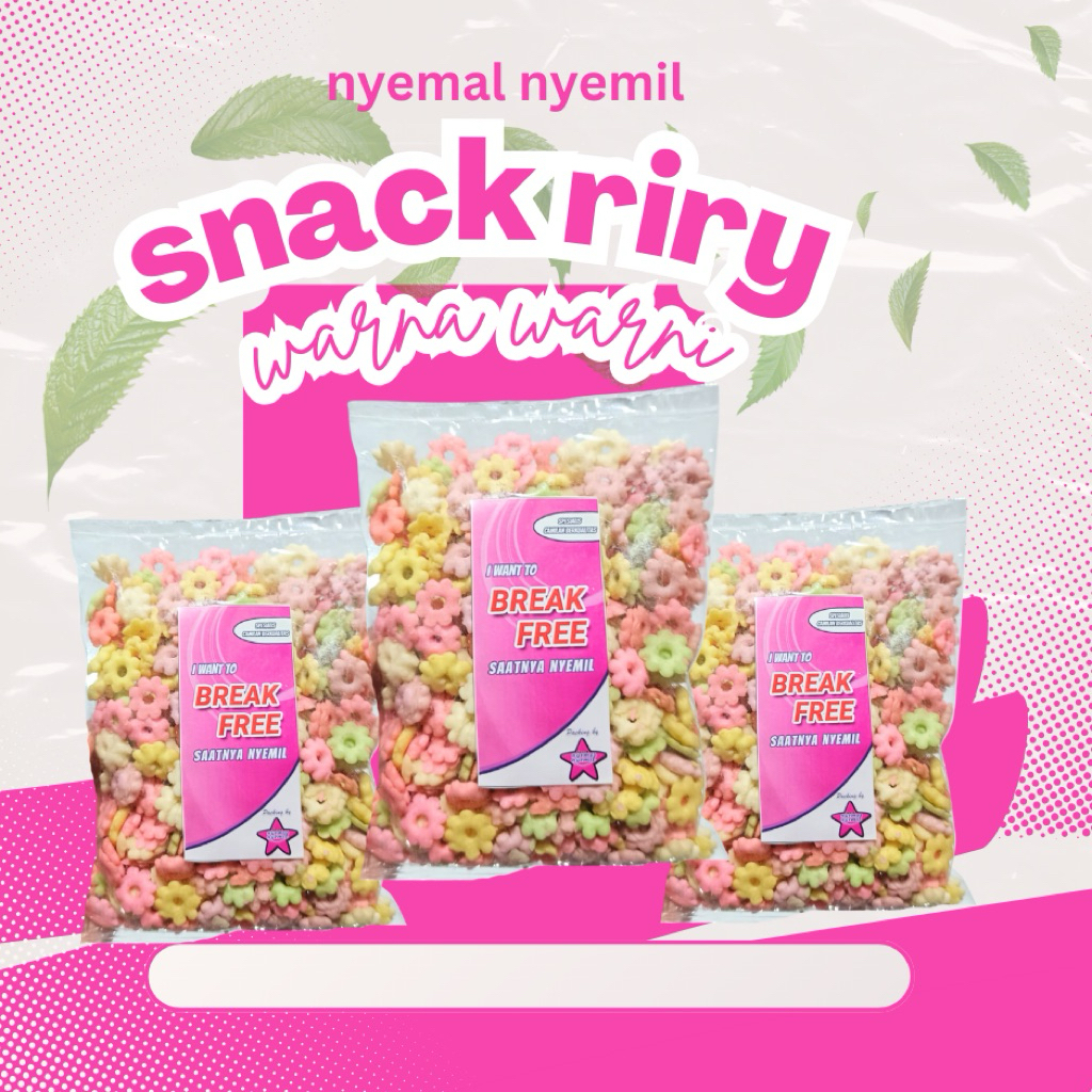 

SNACK RIRY WARNA WARNI || by nyemal nyemil