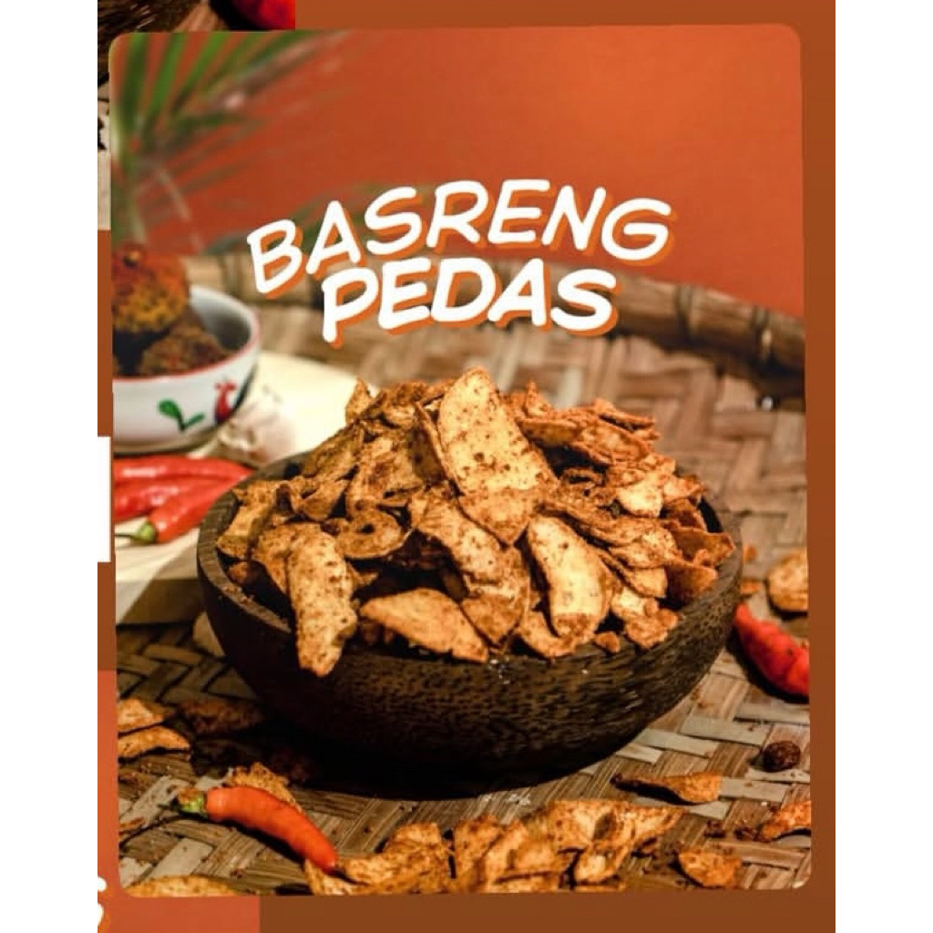 

Basreng Pedas biasa