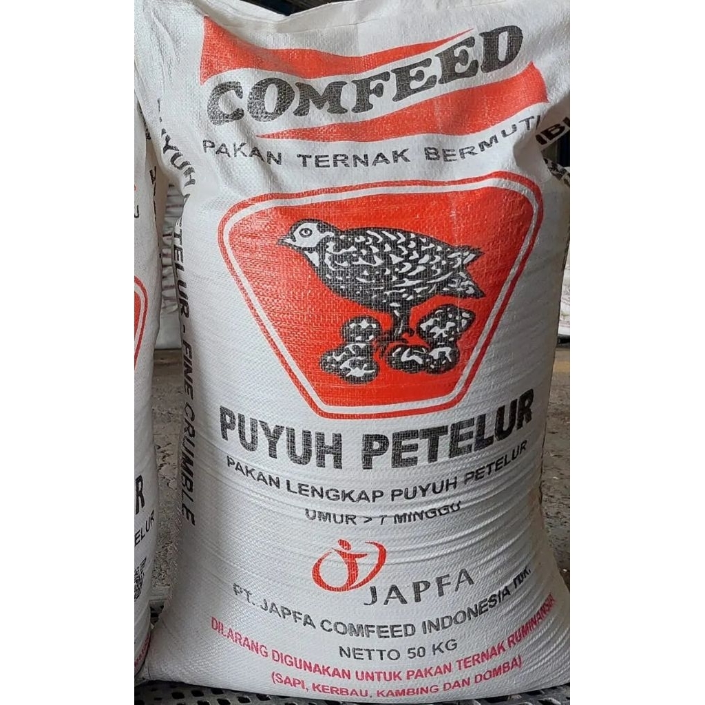 Comfeed puyuh petelur pakan puyuh petelur sekilo