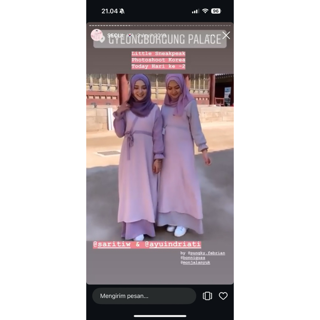 PRELOVED HANBOK LILY BY DRESSSOFIA OFFICIAL