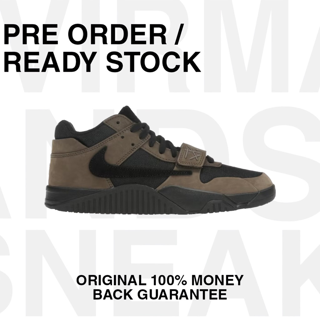 Jordan X Travis Scott Jumpman Jack TR Dark Mocha