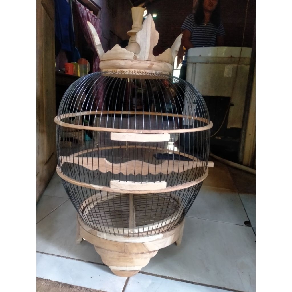 sangkar perkutut full fiber