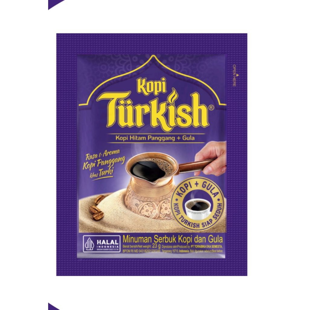 

Kopi Turkish kopi Turki Torabika renceng isi 10 pcs