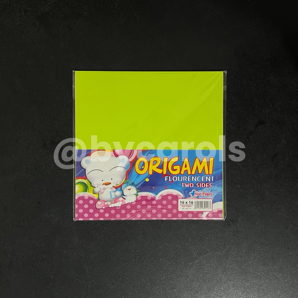 

ORIGAMI KERTAS LIPAT WARNA WARNI DUA SISI 16X16 CM