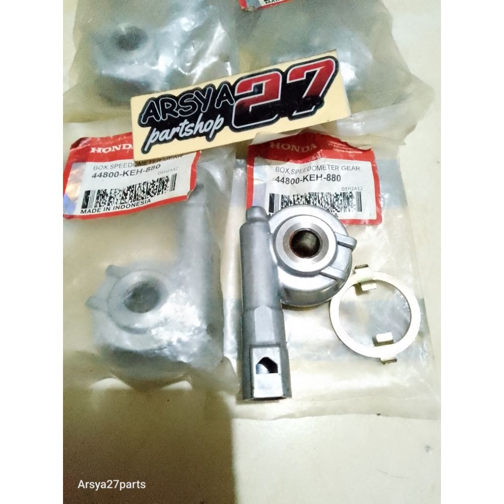 Gigi Gearbox Girbox Spidometer Spedometer Speedometer kilometer spedometer 44800-KEH-880 Honda Megap