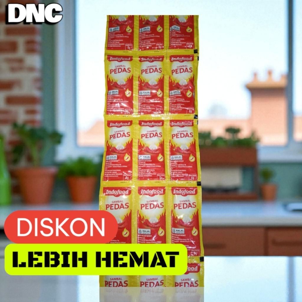 

SAMBAL SACHET INDOFOOD isi 36pcs