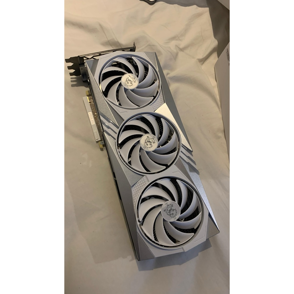 MSI gaming x trio rtx 4070 ti second