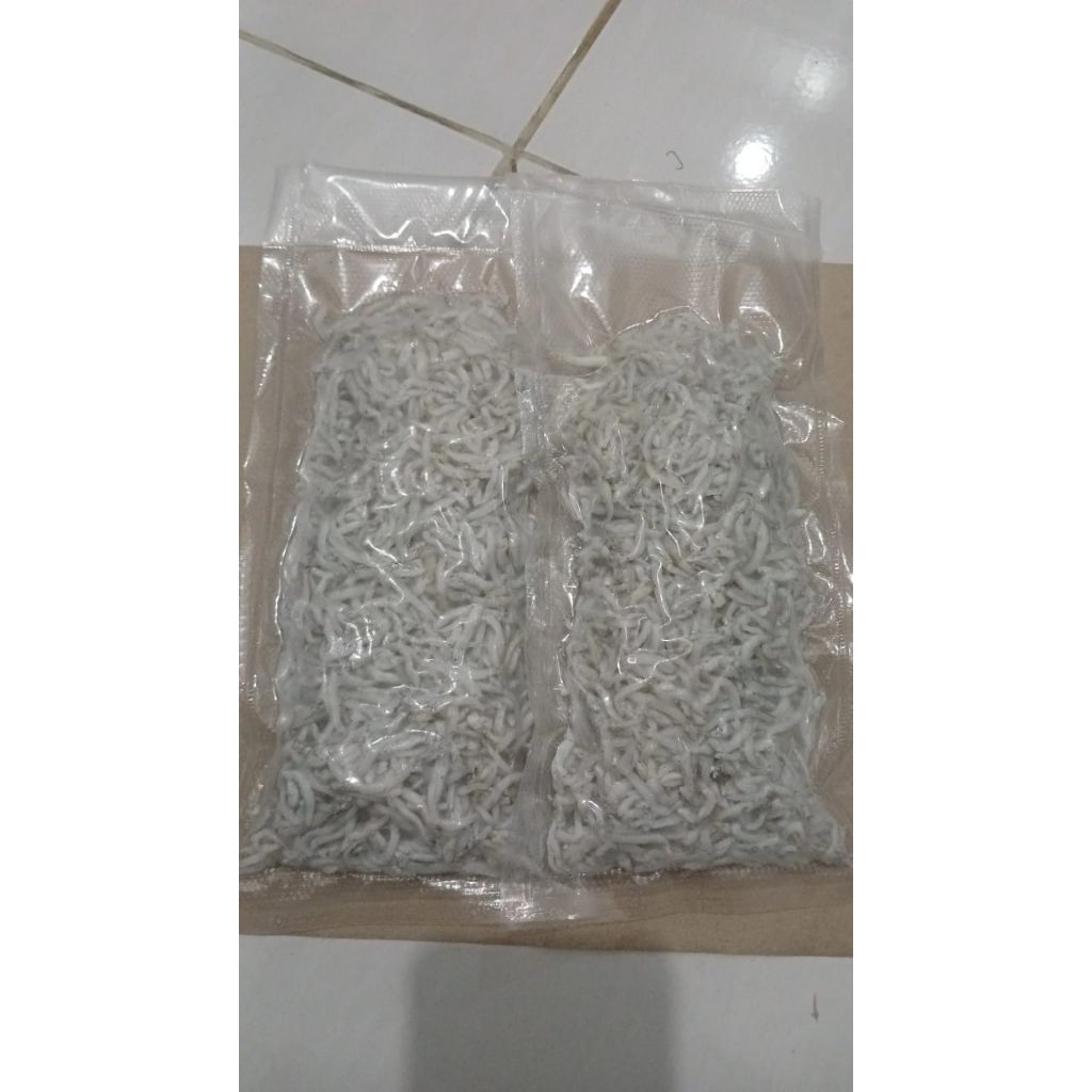 

Ikan Teri Nasi Putih Kering Premium | Ikan Asin Teri Medan berat 500g