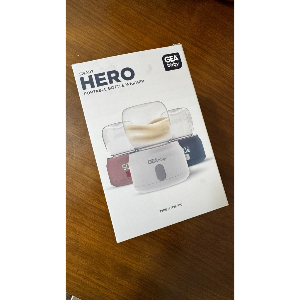 PRELOVED - GEA BABY SMART HERO PORTABLE BOTTLE WARMER GPW-100