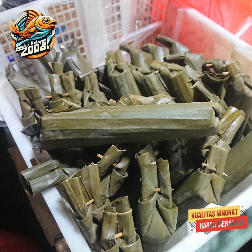 

Lontong daun | lontong matang | harga langganan
