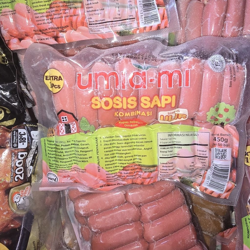

SOSIS SAPI UMIAMI 450GR ISI 50PC
