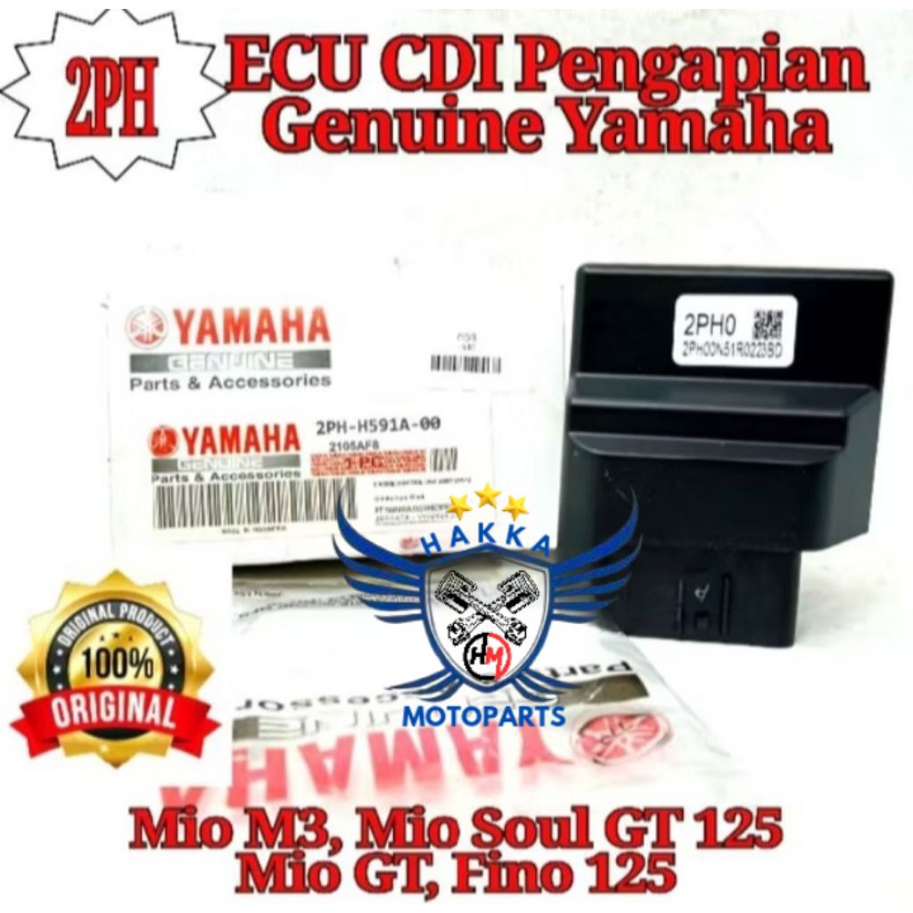 2PH ORIGINAL ECU YAMAHA MIO M3,ECU YAMAHA MIO SOUL GT 125,ECU YAMAHA MIO GT,ECU YAMAHA FINO 125,ECU 