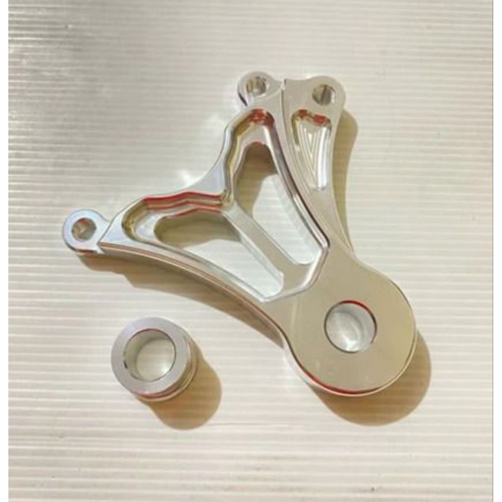 BREKET KALIPER 2 PISTON NINJA BELAKANG BREKET KALIPER IMPORT BELAKANG NINJA 2P LOGO