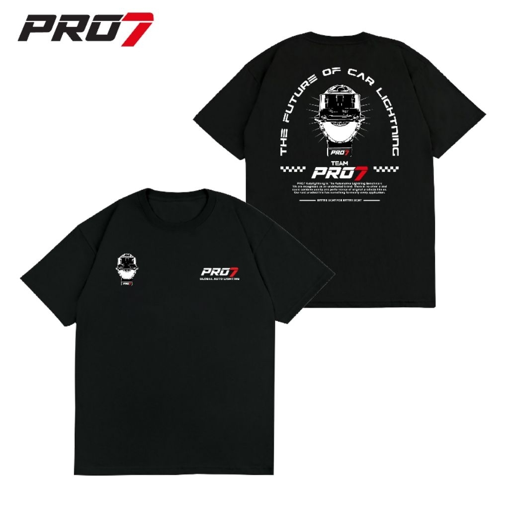 Tshirt Kaos Pro7 Global Auto lighting TeamPro7 The Future Of Car Lighting