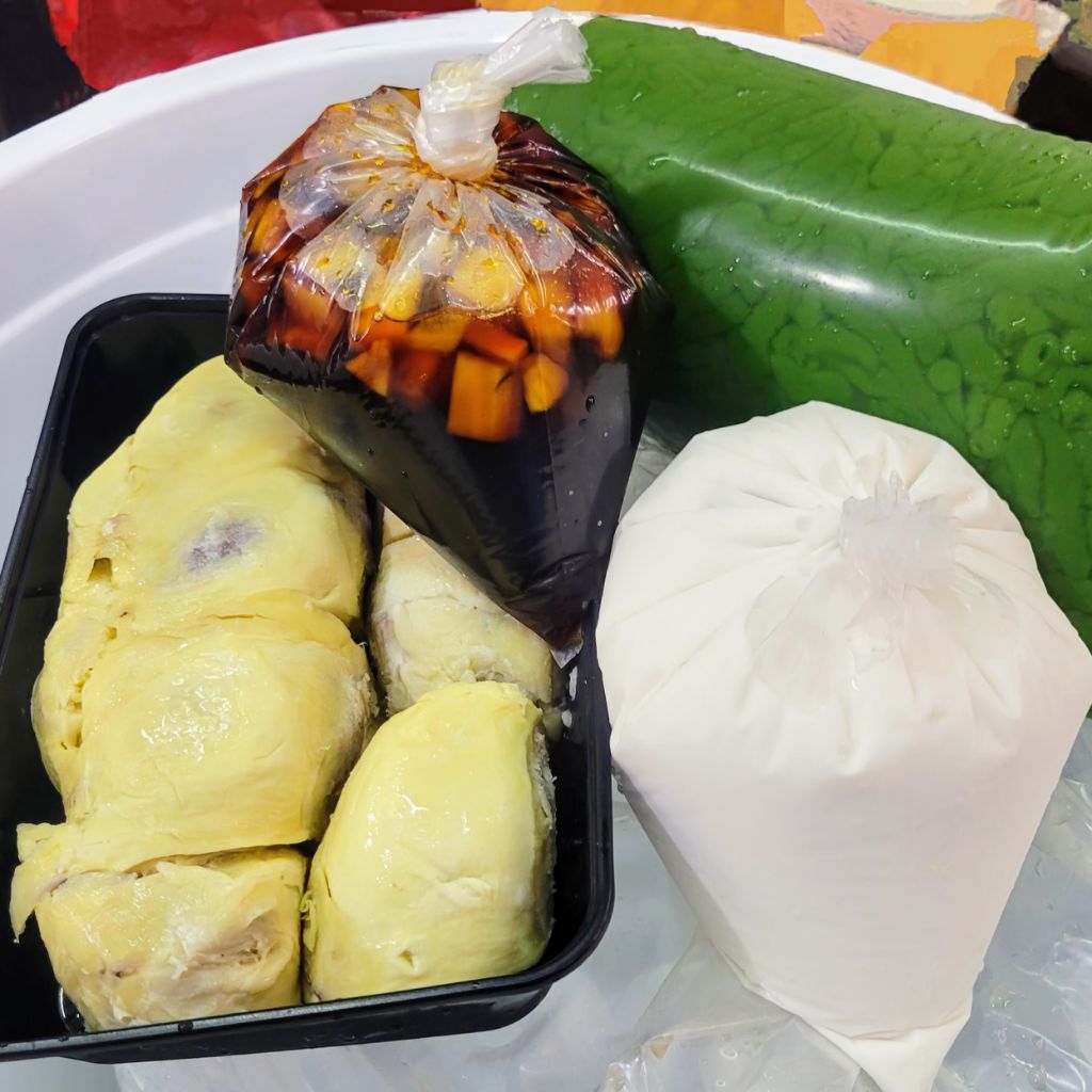 

PAKET CENDOL NANGKA+1BOX DURIAN MEDAN 500gram