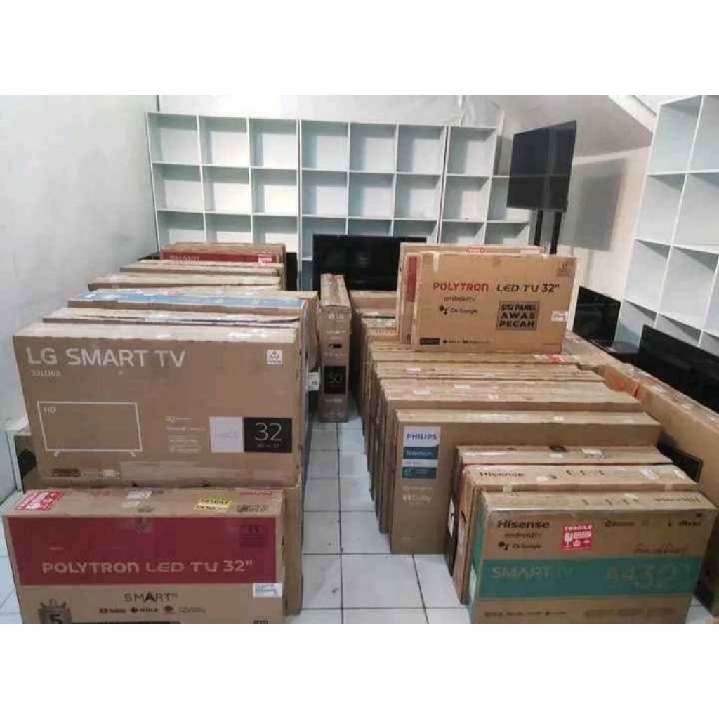 TV LED SECOND BERKUALITAS 95% KONDISI BARANG MULUS