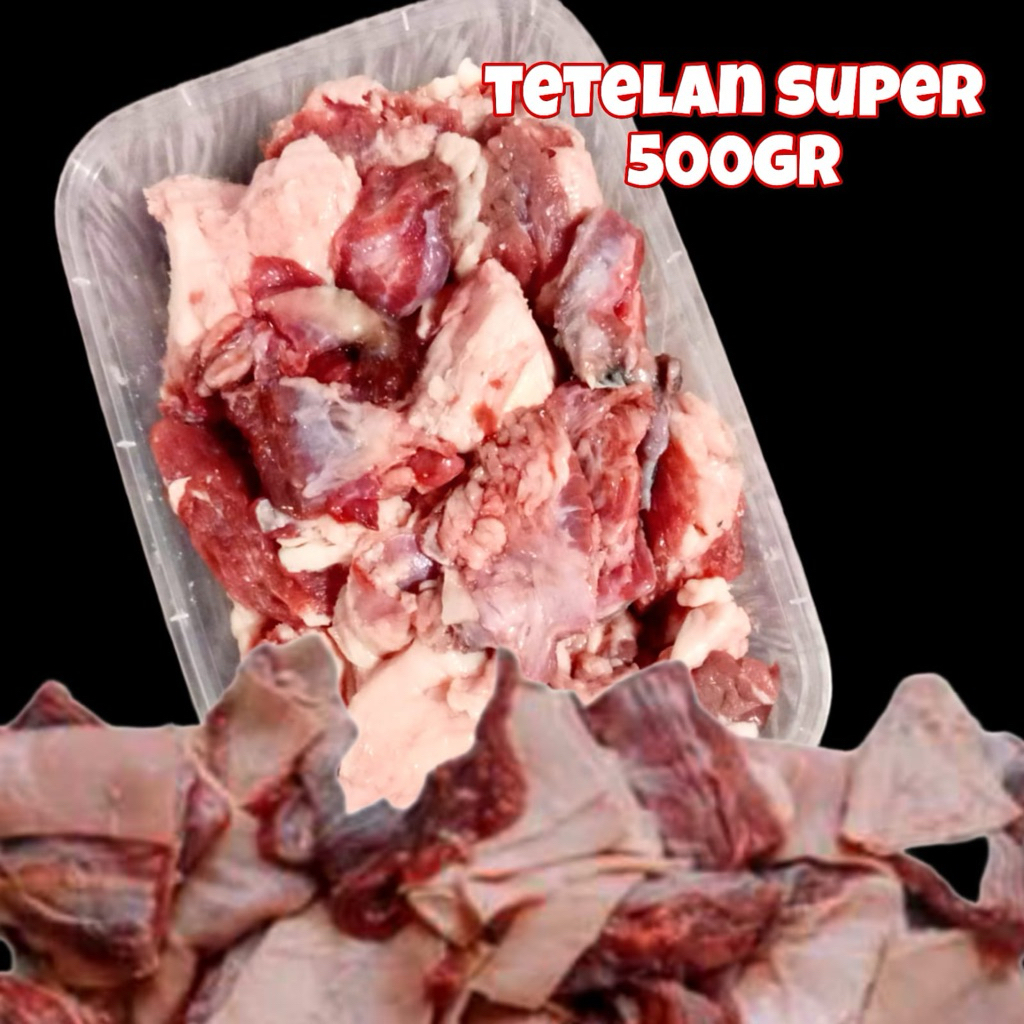 

Tetelan sapi super 500gr