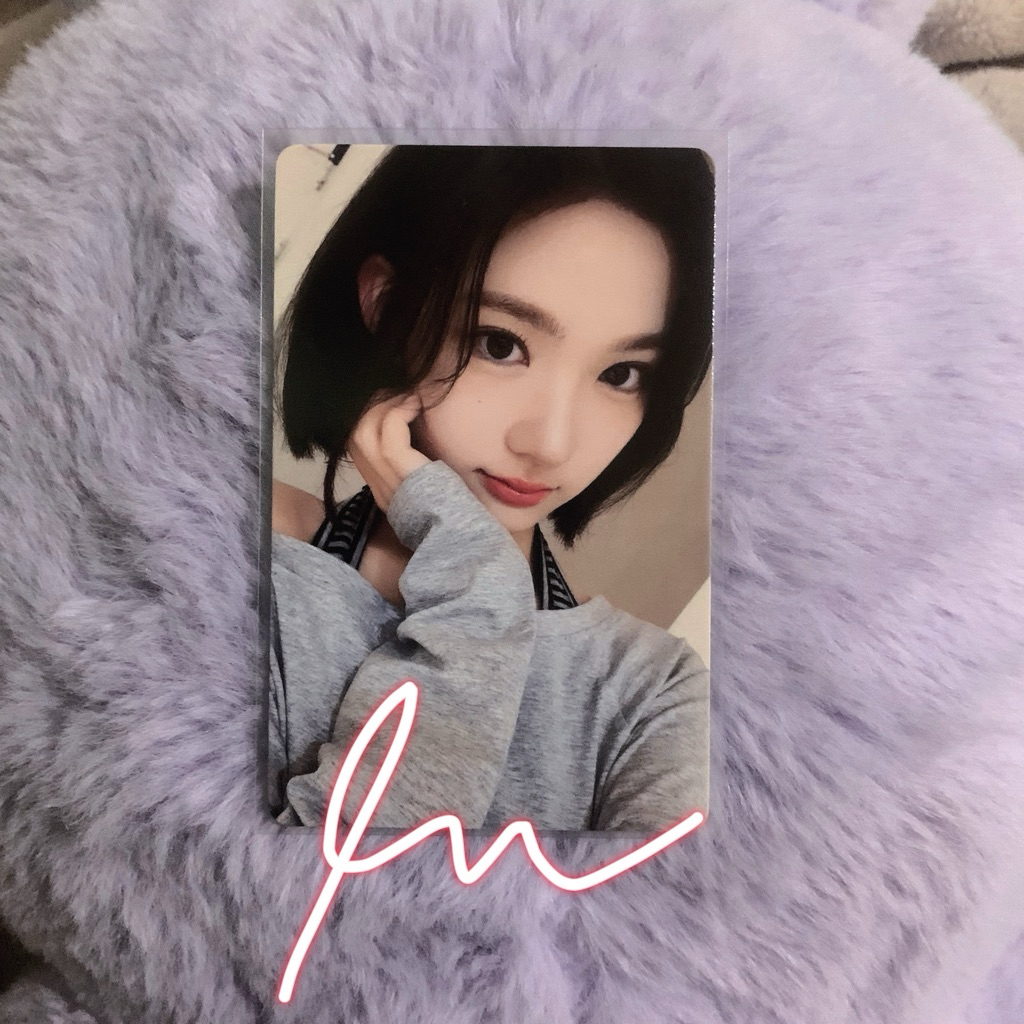 BACA DESC  PC PHOTOCARD HEARTS2HEARTS H2H CHOI JIWOO THE CHASE MUBEAT VCE VIDEO CALL EVENT