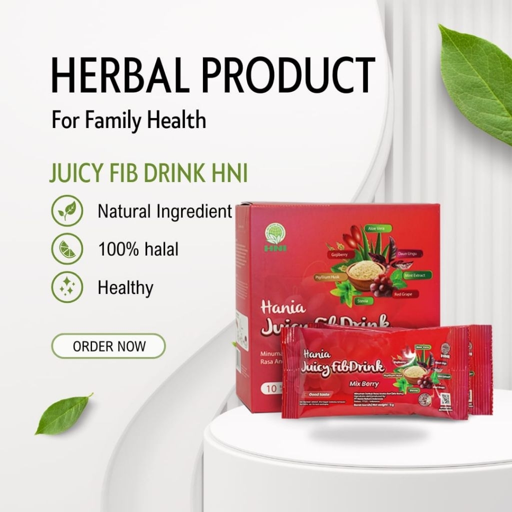 

HANIA juicy fib drink