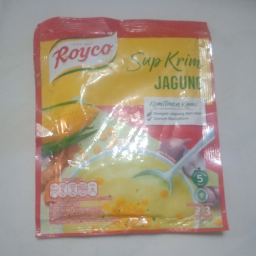 

Royco Sup Krim Jagung 50gr