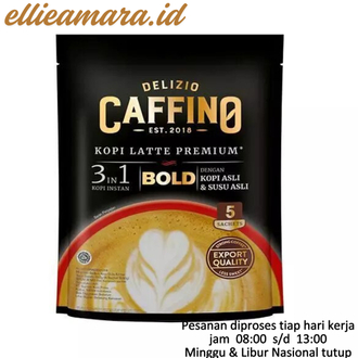 

CAFFINO DELIZIO COFFE LATE PREMIUM BOLD 3 IN 1 140gr Isi 5 Sachet