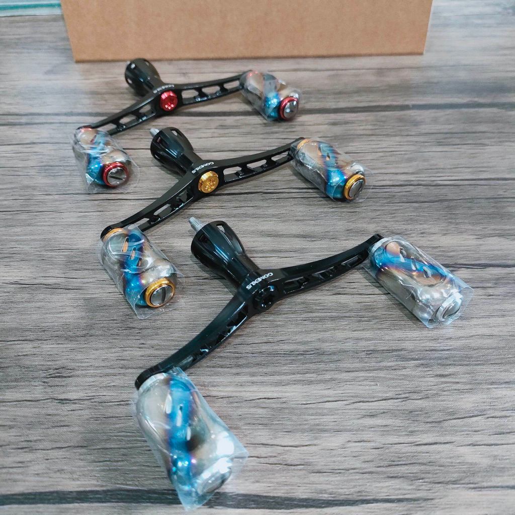 DOUBLE HANDLE GOMEXUS 82MM DAN 98MM GALAXY TITANIUM POWER HANDLE