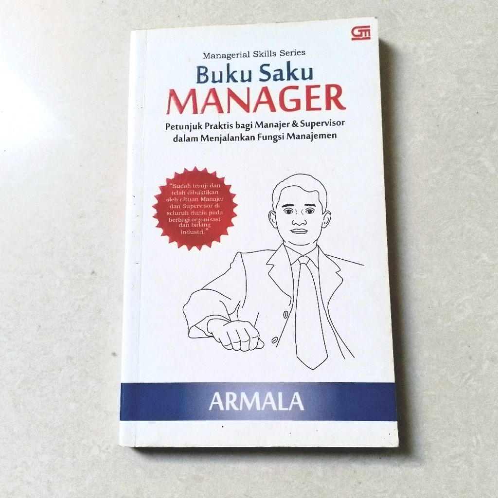 Buku Saku Manajer Manager by Coach Armala