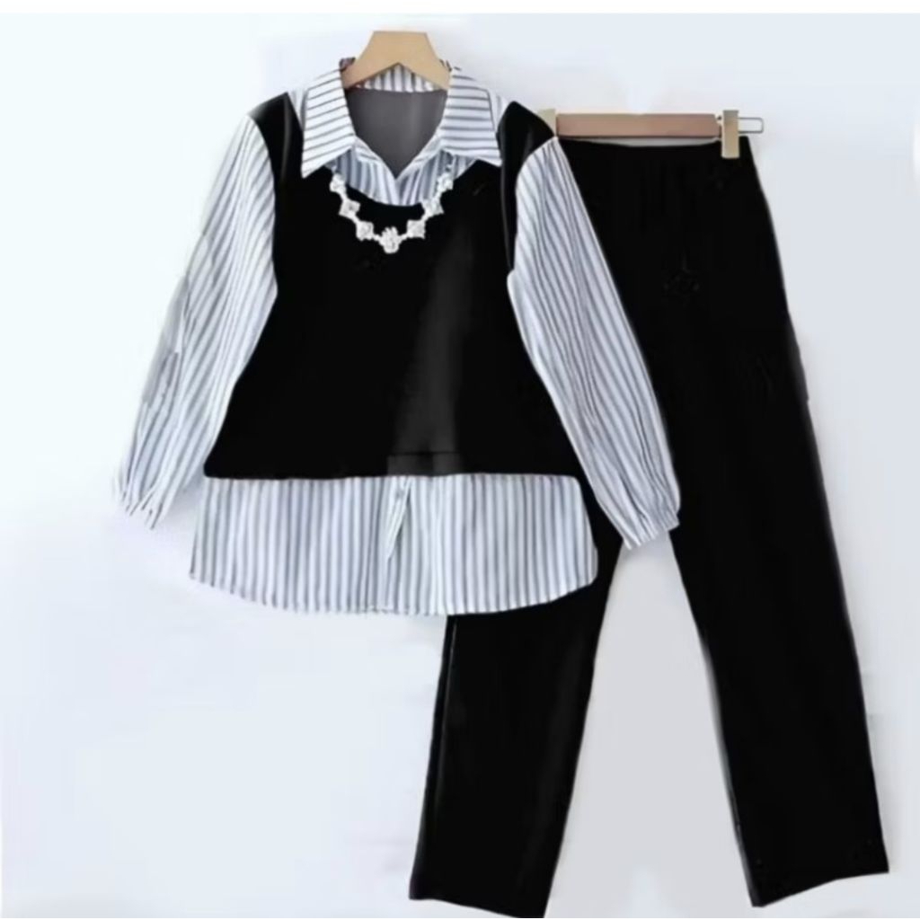 NAYRA SET ANAK CRINKLE AIRFLOW MIX SALUR