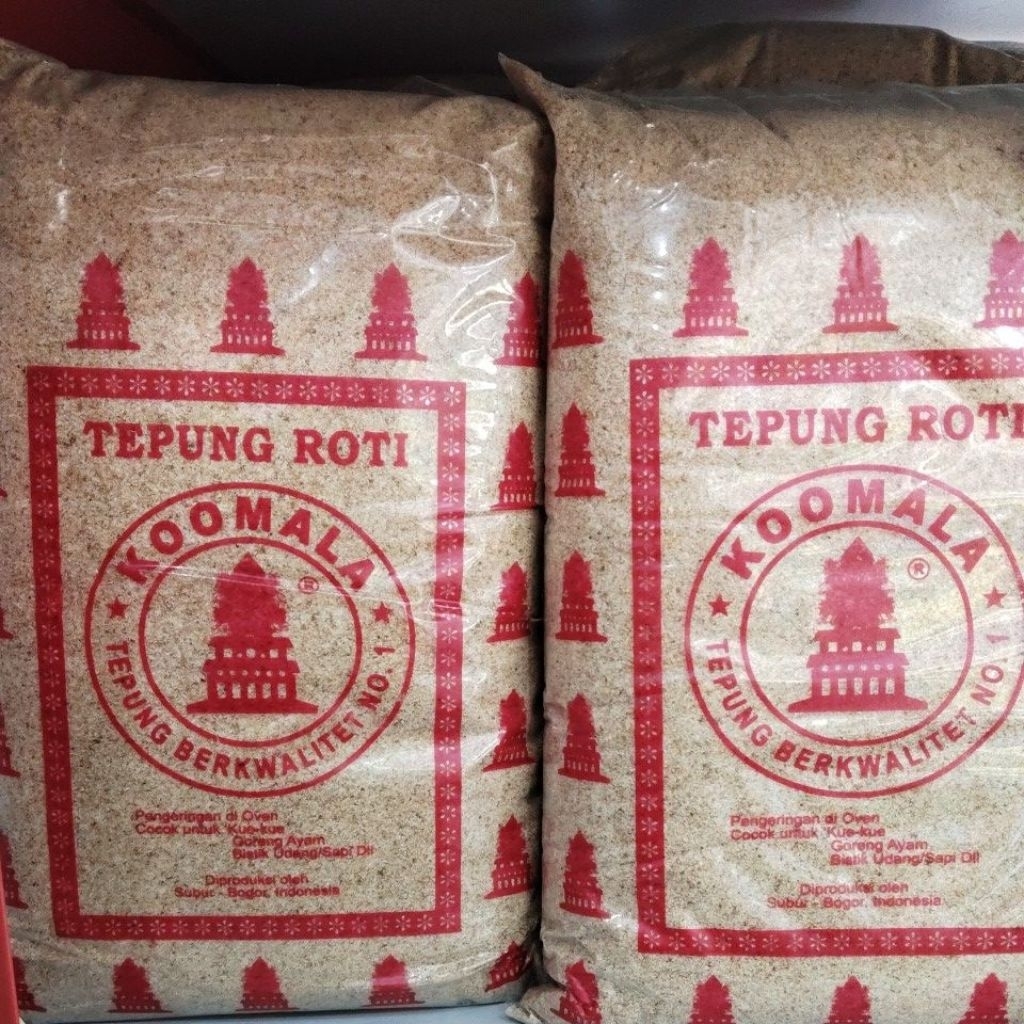 

Koomala Tepung roti halus 1kg