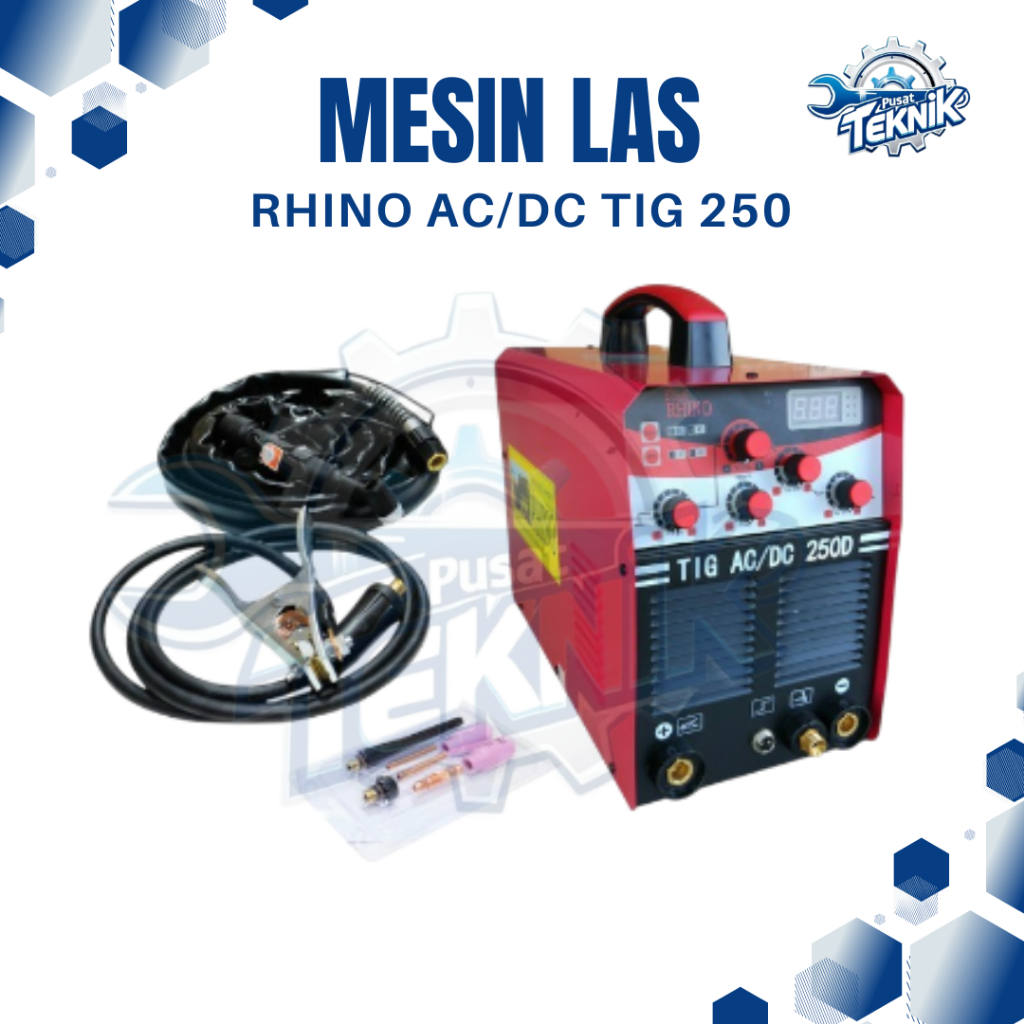 RHINO MESIN LAS TIG AC/DC 250D 1Phase Las Argon