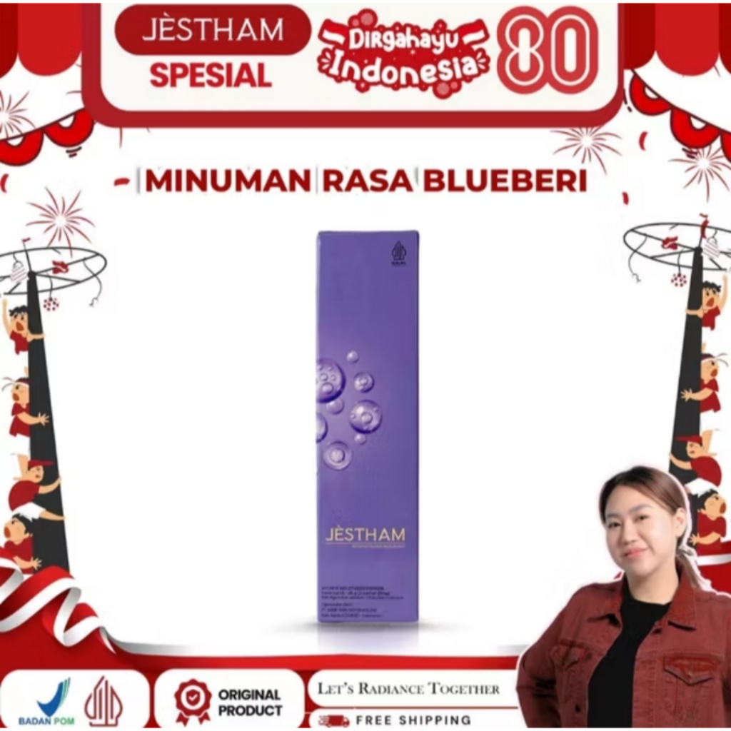 

Jestham Minuman Rasa Buah Blueberry