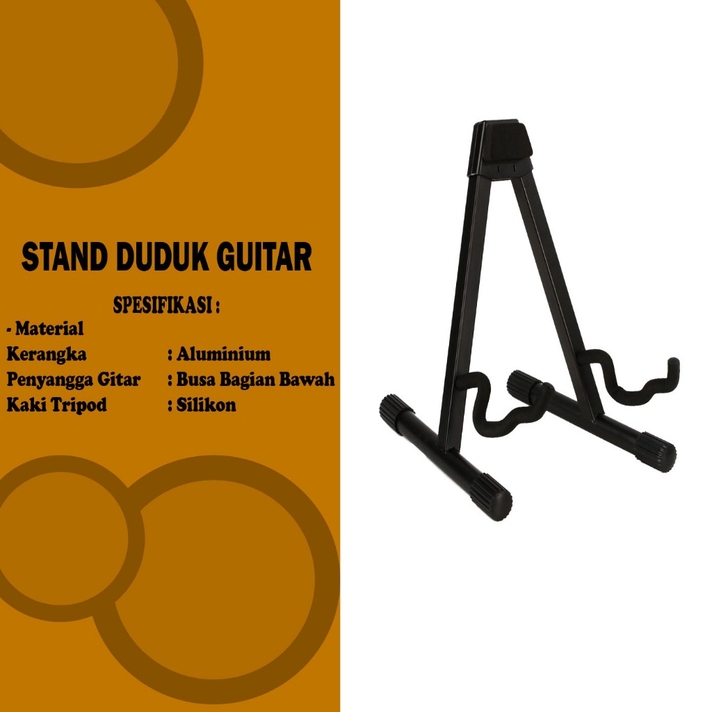 Stand Duduk gitar Akustik dan elektrik