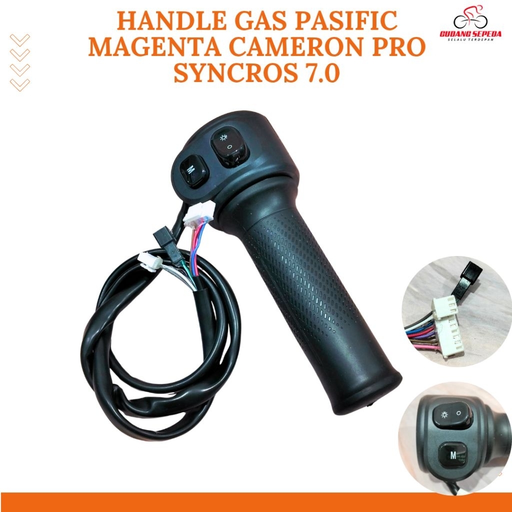 Handel Gas Pacific Magenta Syncros 7 7.0 8.0 8 Cameron Pro Handle Throttle Exotic Syncross