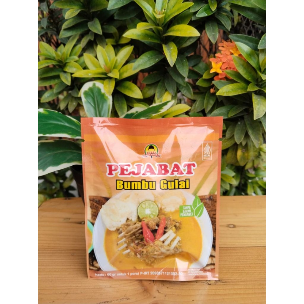 

Bumbu Gulai ( Sate Sop Kambing Pejabat )