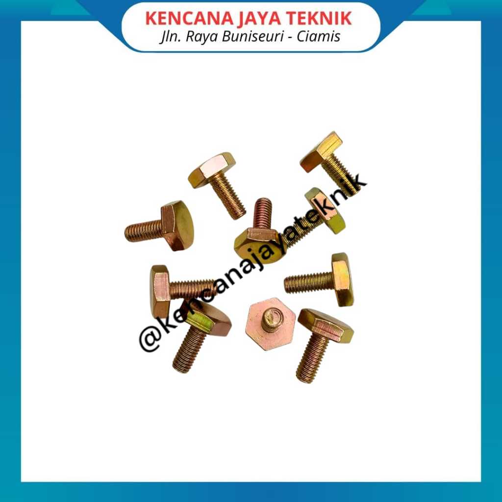 Baut Drat Kiri Pengencang Pisau Mesin Rumput