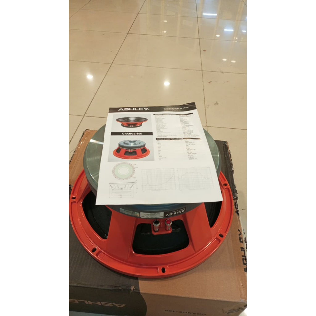 Speaker Component 15 Inch Ashley Orange 155
