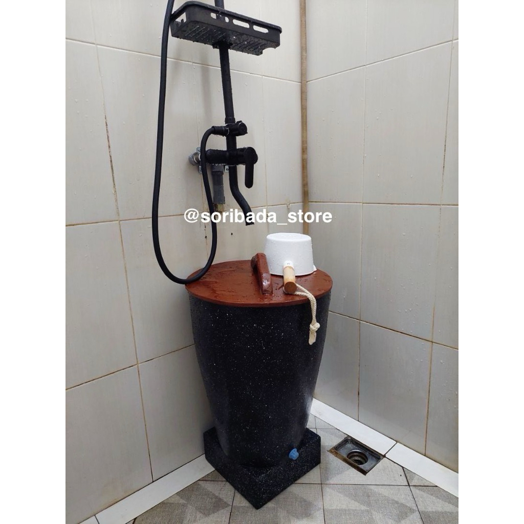 Bak Mandi Traso Batu Alam Unik dan Keren Ready Medan | Bak Traso | Bak Mandi Estetik | Gentong Air |