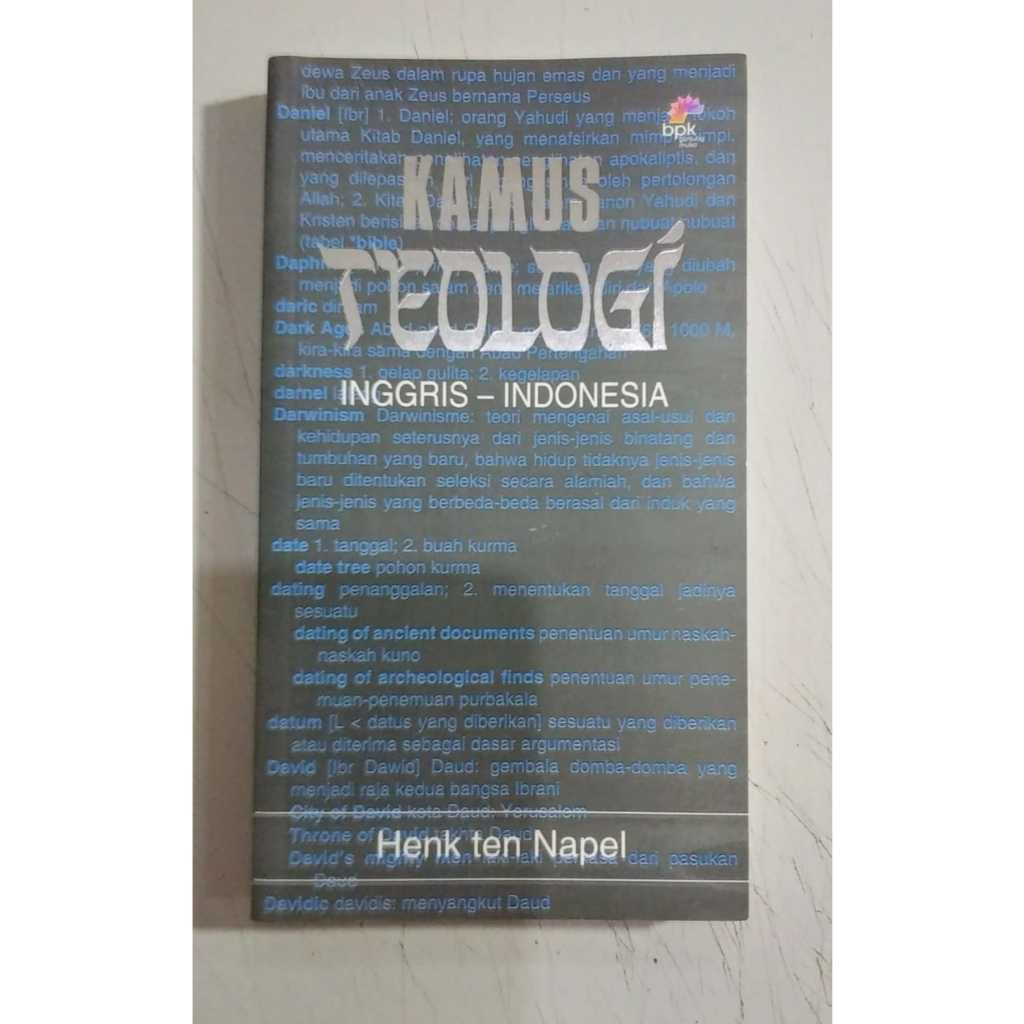 Kamus Teologi Inggris - Indonesia (BPK)