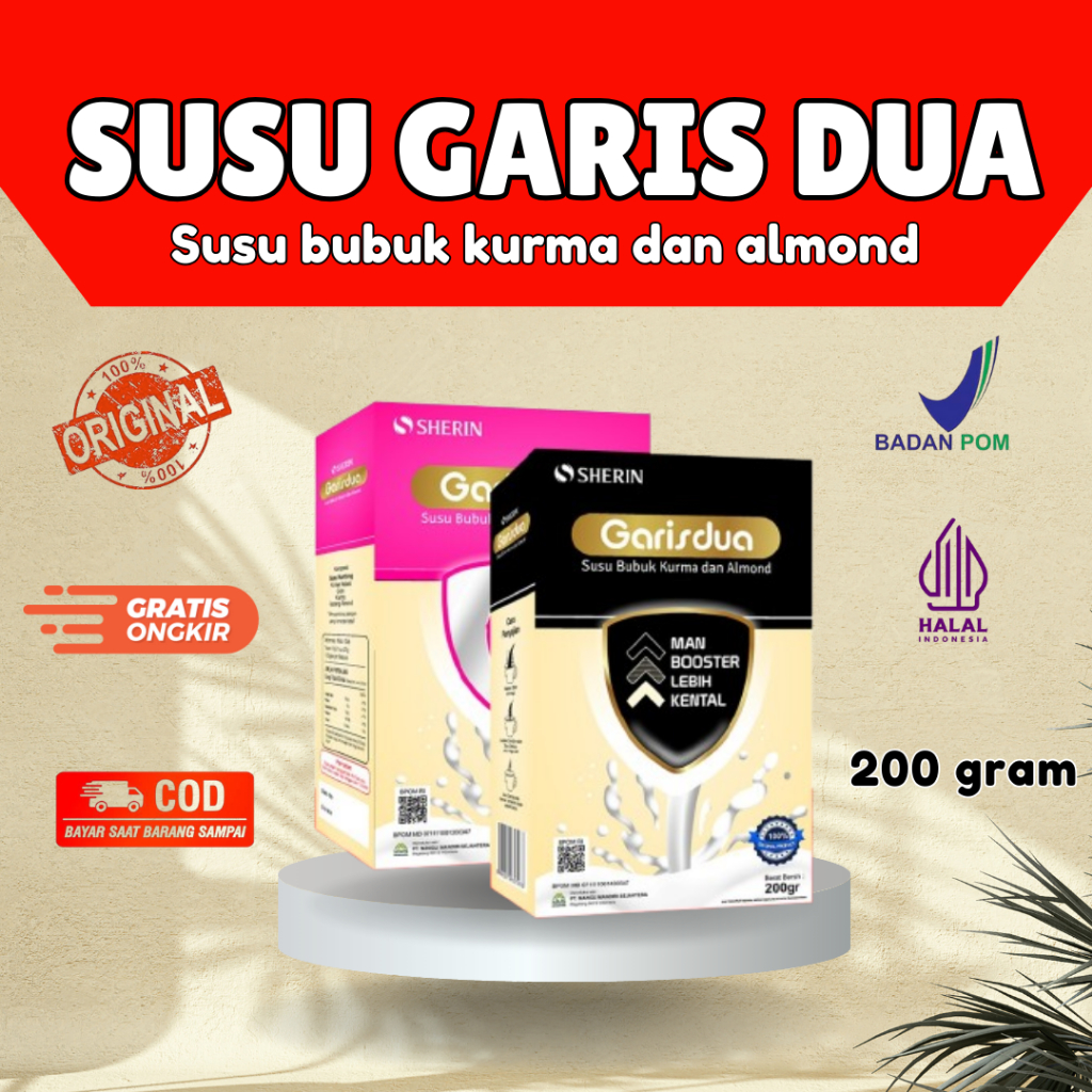 

Sherin Paket Pasutri Susu Garisdua Kambing Etawa Bubuk Untuk Promil 200 Gram