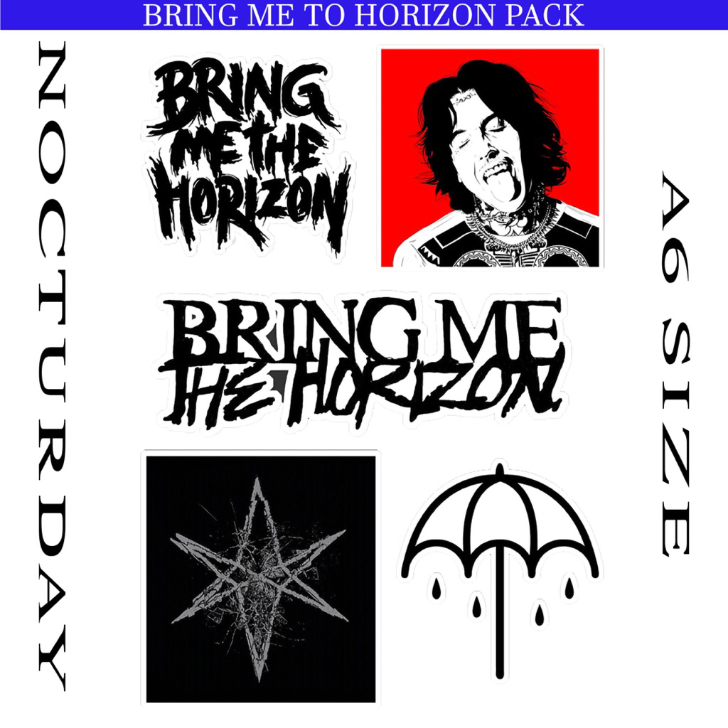 

BMTH Sticker Pack A6 (5 pcs)